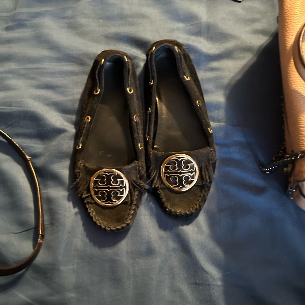 Tory Burch driving shoes.